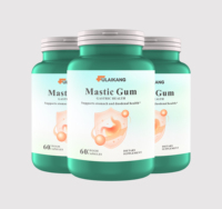 Capsules de Gomme Mastic Naturelle de Haute Qualité pour Marque Privée OEM – Complément Alimentaire pour Adultes, Soutien Gastrique et Détoxifiant – 60 Capsules/Flacon