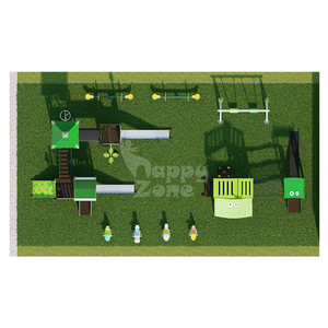 Juego de Toboganes para Niños para Exteriores, Equipo de Juego de Grado Comercial para Escalar y Deslizarse, para <span class=keywords><strong>Parques</strong></span>, Escuelas, Jardines - Product Image 6