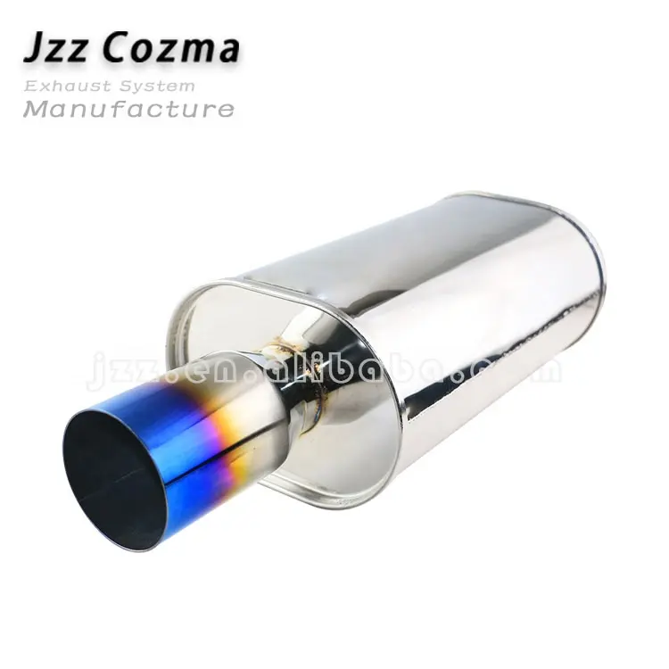 JZZ cozma high quality muffler exhaust for universal car sport muffler