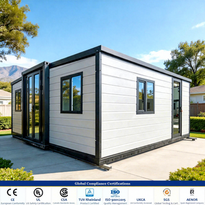 Maison Modulaire Conteneurisée Extensible de 59 m² pour Famille, 40x20 pieds, 3, 4 ou 5 Chambres, Isolée, Mobile, Clé en Main, Type Bungalow - Product Image 1