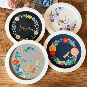 Main suspendu bricolage matériel paquet Lu broderie fleur Animal couronne <span class=keywords><strong>oiseau</strong></span> anglais <span class=keywords><strong>point</strong></span> <span class=keywords><strong>de</strong></span> <span class=keywords><strong>croix</strong></span> petite peinture suspendue - Product Image 1