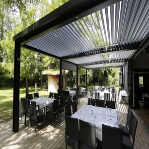 2-20% de descuento al aire libre Bioclimatique Cocina y Bar Toldo Toldos comerciales Motorizado Aluminio Patio Cubierta <span class=keywords><strong>Restaurante</strong></span> Pérgola - Product Image 2