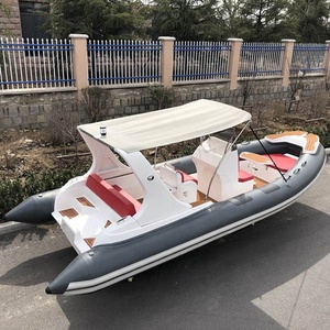 Liya-barco de pesca deportivo inflable, 6,2 m, hypalon, costilla de barco en venta - Product Image 2
