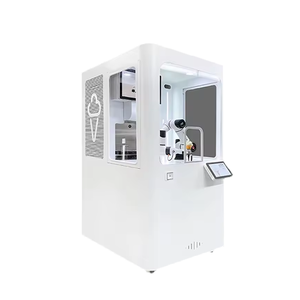 Lpmie Màu Tùy Chỉnh Thông Minh Cánh Tay Robot Kem Máy Bán Hàng Tự Động Trứng Nón Và Cốc Giấy Kem - Product Image 5