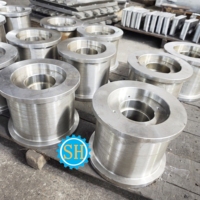 Pièces de roue de forgeage en acier personnalisées Services d'usinage de tournage CNC Machines Fujian Sanhui