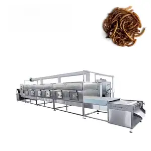 Tunnel Type Industrial Mesh Belt Microwave Sterilization Equipment For Dried Fruit
