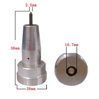 Aiguille de marquage ZIXU M26 filetage 2mm 3mm 4mm 5mm 6mm pour machine de gravure par poinçonnage