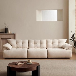 Fauteuil Modulaire Bud de Luxe Léger, Style Nuage, Tissu, Assise Profonde, Design Moderne et Luxueux pour Salon - Product Image 1