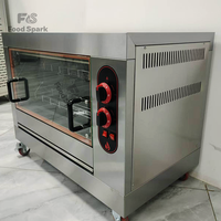 Grill à poulet commercial, rôtissoire à poulet, four à griller, rôtissoire électrique rotative, barbecue rotatif