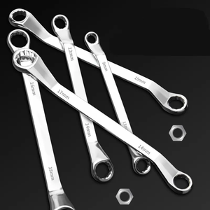 CRV Steel 12-Piece Double End Metric Ratcheting Combination <strong>Wrench</strong> OEM <strong>Set</strong> - Product Image 5