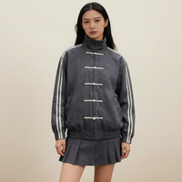 Nouvelle Veste de Sport Extérieure Tendance Style Chinois 2026 – Col Montant, Modèle Couple, Veste Rétro Année Chinoise pour Hommes et Femmes