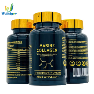 อาหารเสริมคอลลาเจนจากทะเล GMP อาหารเสริมเสริมความงามสารต้านอนุมูลอิสระลดริ้วรอยขวดปรับแต่งได้ - Product Image 1