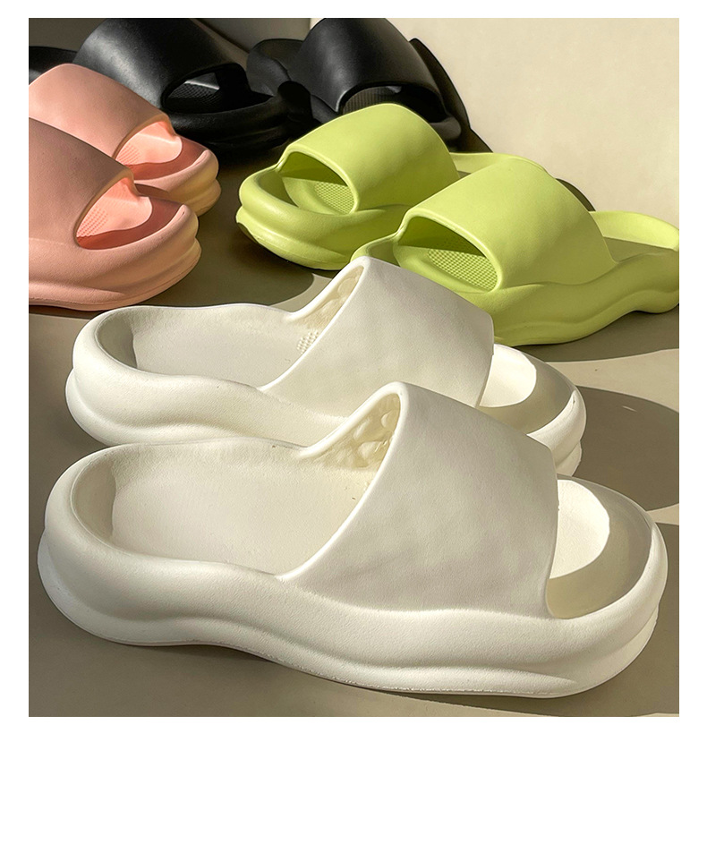 Summer EVA Soft Bottom Bathroom Slippers Household Couple Slides Sandals Wholesale