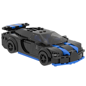 MOC4138 369Pcs <span class=keywords><strong>Bugatti</strong></span> <span class=keywords><strong>Chiron</strong></span> Super Sport 300 Garçons Cadeaux DIY Car Blocks Juguetes Mini Building Block Sets Kids Educational Toys - Product Image 4