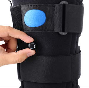 Bota Ortopédica Inflable para Caminar, Soporte de Compresión para <span class=keywords><strong>Tobillo</strong></span>, Cierre Ajustable con Botones para Fracturas de <span class=keywords><strong>Tobillo</strong></span> y Pie - Product Image 4