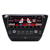Écran tactile LCD numérique 8,8 pouces, panneau de climatisation, contrôleur de climatisation automatique, commande vocale pour BMW X1 2016-2022