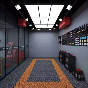 Lumière LED à panneau moderne 6500K 1,8*3,6M 9 panneaux, température de couleur réglable, lumières LED pour <span class=keywords><strong>atelier</strong></span>, lumière de panneau - Product Image 4