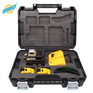 Jsperfect 3D dòng màu xanh lá cây hai pin lithium lớn mức Laser với chỉ báo pin LED - Product Image 5