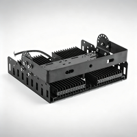 Lampe de tunnel LED étanche IP65, boîtier en alliage d'aluminium, garantie 3 ans, CRI 80, vente directe d'usine, OEM ODM disponible, éclairage énergétique