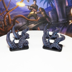 Supports d'investigateurs en acrylique personnalisables (OEM/ODM) compatibles avec le set Eldritch Horror (lot de 4) - Product Image 3