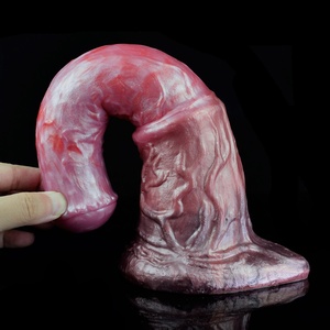 YOCY Dildo de Caballo de 26cm, Masajeador de Punto G, Juguetes Sexuales para Hombres, Plug Anal con Textura de Relieve, Silicona Suave, Fantasía Animal, Tienda Erótica - Product Image 3
