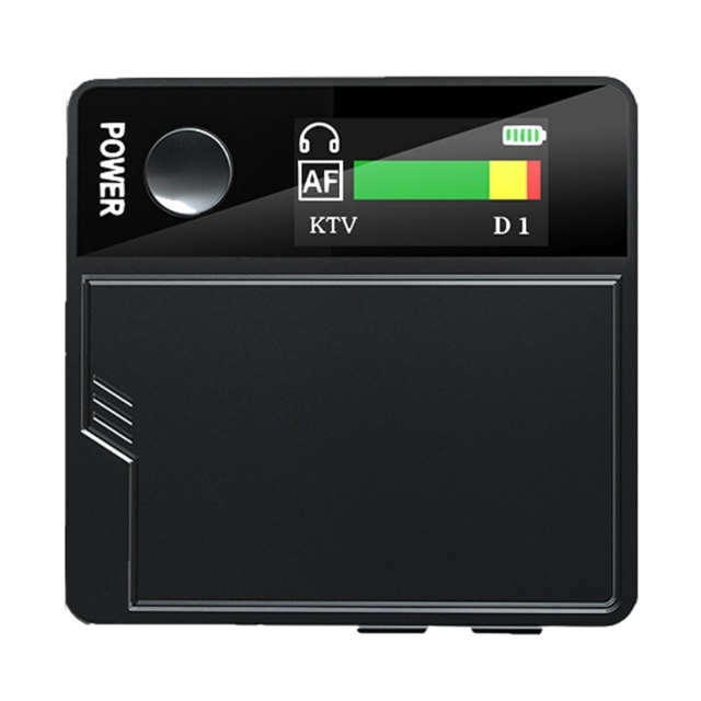 Mobile Phone Computer Live Recording Mini Color Screen Display Sound Card Voice Changer, Spec: English Set
