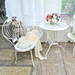 INNOVA Eco-friendly Home Living Room Accent Modern Durable Black <b>White</b> Long Metal <b>Chair</b> Apartment <b>Dining</b> Exterior Use Hotel - Product Image 2