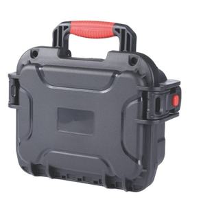 DF BFR802 3.5L 4L 5L 6L 7L 8L Venta al por mayor de fábrica, pequeña caja de herramientas de plástico rígido negra, hermética, para transporte de equipos, con espuma - Product Image 2