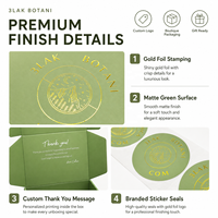 Maßgefertigte Papier-Versandtaschen Personalisierte Schachteln Geschenkverpackung für Matcha-Set Kekse Pralinen Kuchen