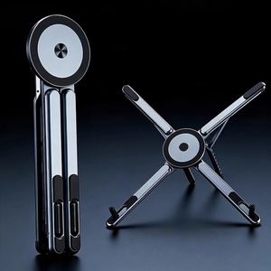 Supporto Magnetico per Telefono in Lega di Alluminio di Alta Qualità, Supporto Pieghevole Multifunzione Universale per Laptop e Tablet PC - Product Image 1