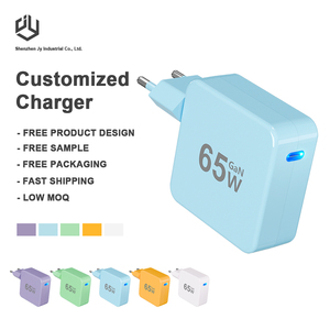 Chargeur rapide 65W Type-C PD 3.0 avec prise pliable EU/US/AU/UK pour iPhone, MacBook, <span class=keywords><strong>HP</strong></span>, Samsung, Switch, adaptateur de voyage miniature - Product Image 1