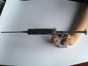 50ml tabanca veteriner şırıngası tabancası, Metal otomatik sürekli enjektör tabancası - Product Image 5