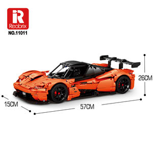 For Compatible Mercedes-AMG F1 Racing Car & for <b>Building</b> <b>Block</b> Construction Toy for Boys-ABS Plastic Age 14+ - Product Image 2