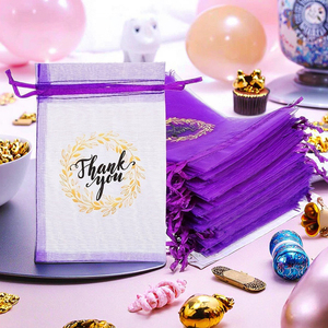 Gói dây rút túi trong suốt Organza Túi <span class=keywords><strong>Mini</strong></span> kẹo Quà Tặng túi đồ trang sức bên vv. Sản xuất tại Trung Quốc mô hình QJ-DB-045 - Product Image 3