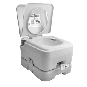 Factory 5 Gallon Waste Tank Portable Toilet 10L outdoor toilet Camping travelling RV Toilet