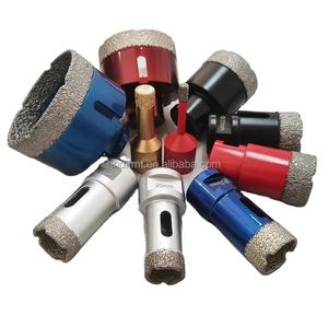 진공 납땜 다이아몬드 코어 드릴 비트/돌 드릴링 기계 제조 - Product Image 1