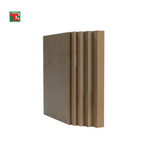 MDF Board Manufacturer 3mm Wood Natural Veneer MDF Panel heet Plain Raw MDF Board