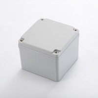 Boîtier en plastique ABS étanche boîtier électrique électronique boîte de jonction boîte de Rail Din 125*125*100mm
