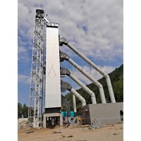 Graandroger, droogmachine voor sorghum en pinda's, automatische landbouw droogtoren.