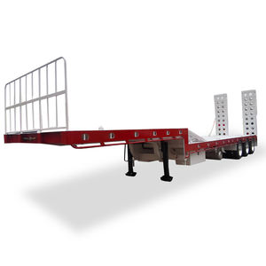 ADR australien 3 essieux 50 tonnes col de cygne robuste chargeur bas lit Lowboy camion plate-forme Lowbed semi-<span class=keywords><strong>remorque</strong></span> - Product Image 3