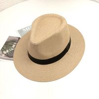 Sombrero Panamá Clásico Ajustable - Hecho a Mano en Ecuador, Sombreros de Sol para Mujer y Hombre, Sombrero de Paja para Hombre, Protección UV, Modelo J0154