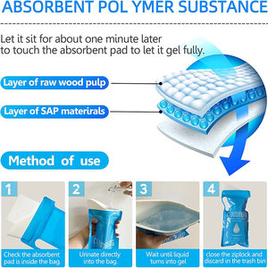 800ml khẩn cấp di động ngoài trời dùng một lần cắm trại du lịch nước tiểu tiểu túi cho nam giới phụ nữ và trẻ em - Product Image 5