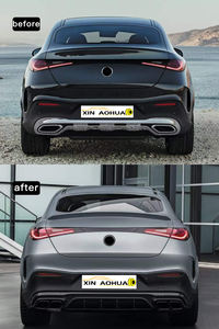 Caliente nuevo parachoques trasero spooler accesorio de escape para mercedes-benz C254 GLC43 <span class=keywords><strong>AMAG</strong></span> COUPE kit de carrocería - Product Image 4