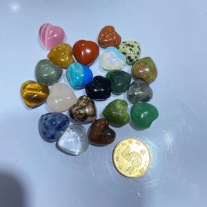Crystal Mini Heart Natural Stone Mini Heart Healing Stones Craft Gemstones <b>Gifts</b> Crystal Mini Heart - Product Image 6