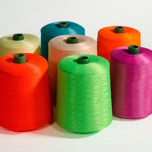 Zapatos material superior <span class=keywords><strong>trapillo</strong></span> agua teñida 300 denier hilo de poliéster stock lote hilo 2000 colores - Product Image 1