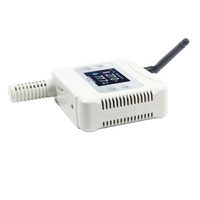 Registrador de datos de transmisor de temperatura y humedad de señal WIFI de protocolo Modbus TCP con plataforma en la nube