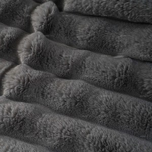 Luxury Tie Dye Spandex Double Sided <strong>Blanket</strong> Ruched Plush Weighted <strong>Thick</strong> Rabbit Fur Minky Huge <strong>Throw</strong> <strong>Blanket</strong> for Winter - Product Image 6
