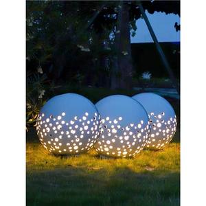 Lampe solaire décorative LED moderne IP65 <span class=keywords><strong>pour</strong></span> <span class=keywords><strong>extérieur</strong></span>, jardin, pelouse, éclairage paysager, étanche, type <span class=keywords><strong>globe</strong></span> - Product Image 1