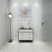Peinture à l'huile abstraite moderne 3D faite à la main sur toile, imperméable et écologique, art mural pour le salon, décoration de la maison