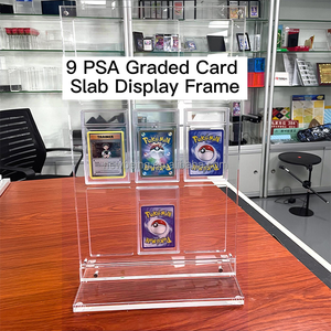 Expositor Acrílico de 9 Ranuras para Tarjetas Coleccionables de Pokémon con Clasificación, Directo de Fábrica - Product Image 5